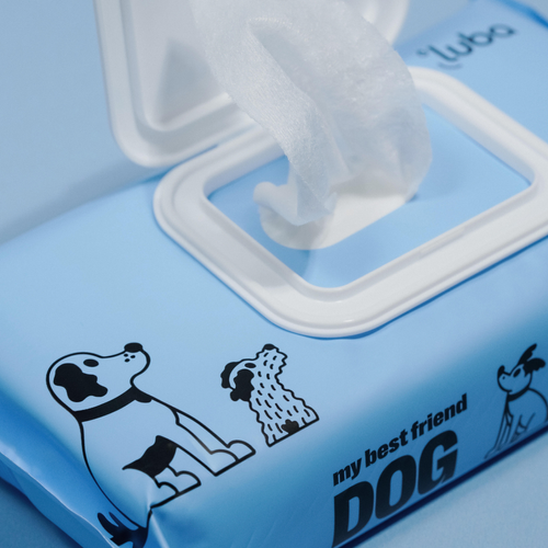 LUBA my best friend DOG Nawilżane chusteczki do oczyszczania i ochrony skóry oraz sierści Twojego Pupila