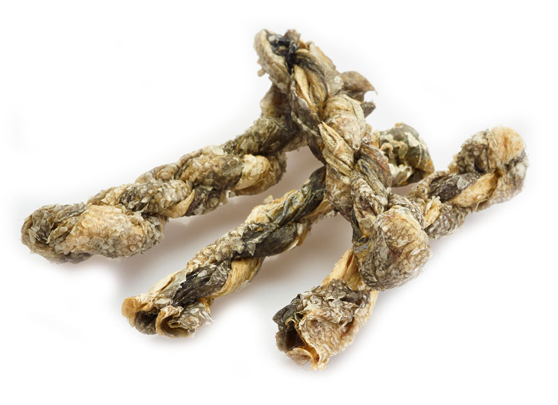 Fish4Dogs Dental Sea Jerky Fish Twists – przysmaki rybne 100g