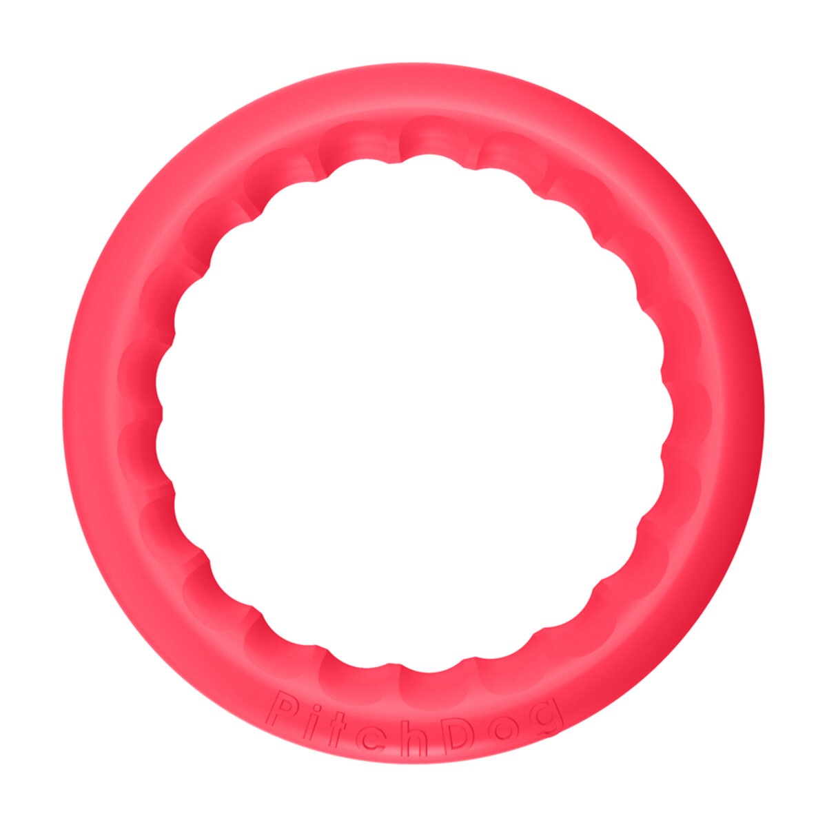 PitchDog – Ring dla dużych psów – różowy – 28 cm