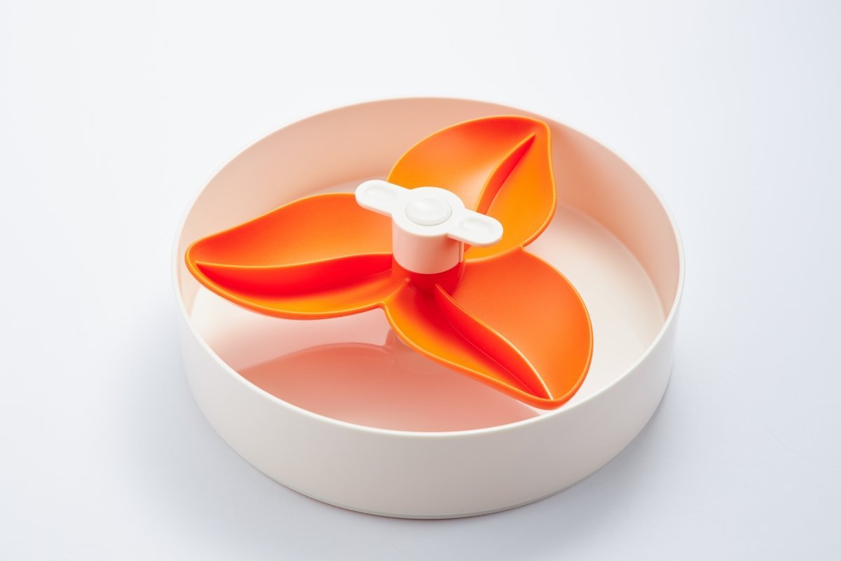 PDH SPIN FLOWER Orange - Interaktywna Miska dla psa