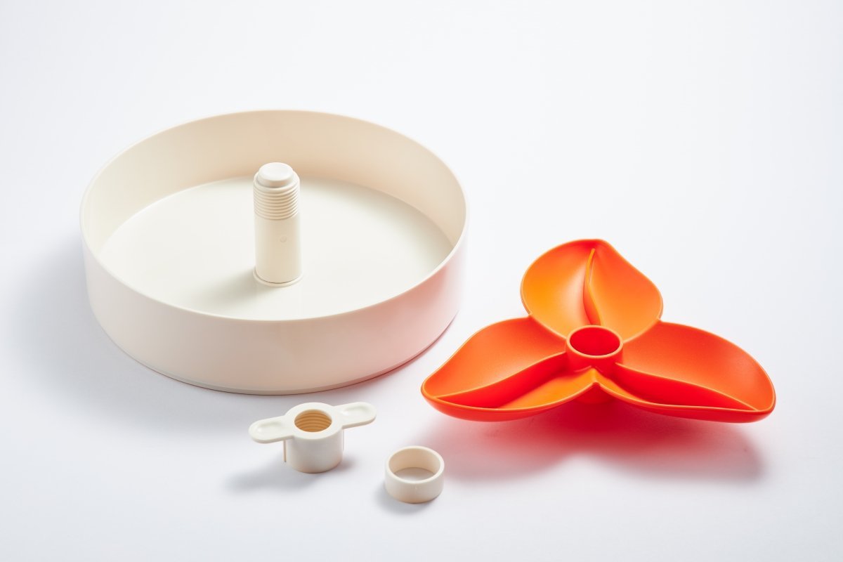 PDH SPIN FLOWER Orange - Interaktywna Miska dla psa