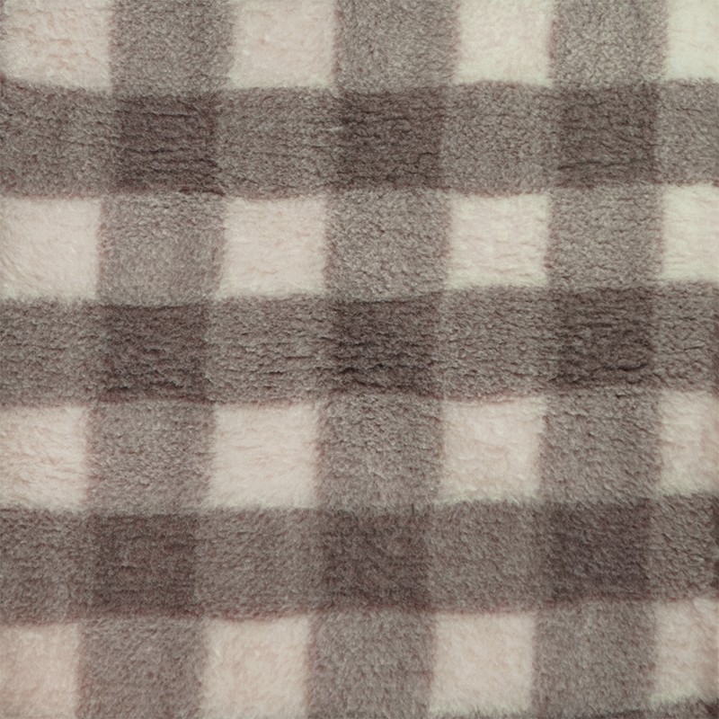 Legowisko DRY BED 28mm antypoślizgowe krata beżowo-pszeniczna (Rozmiar: 100x75cm)