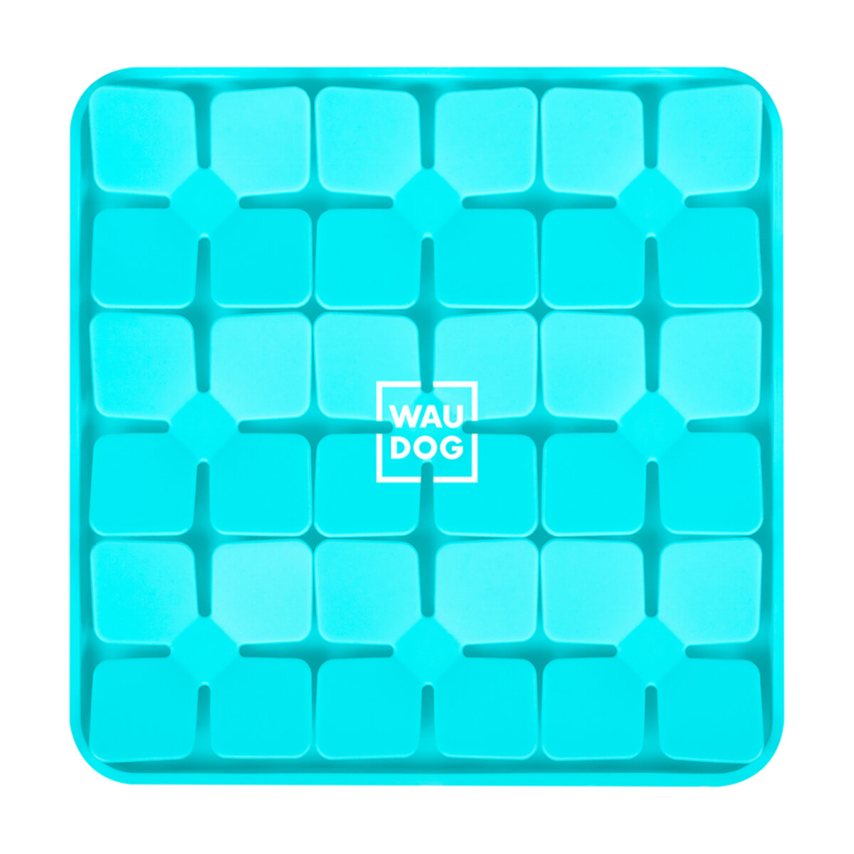 WAUDOG Mata Flowers - Mata do lizania i wyjadania pokarmu 20cm - niebieska